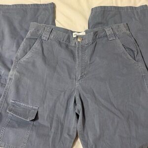 Zara Slate Cargo Pants